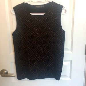 Sparkly patterned top